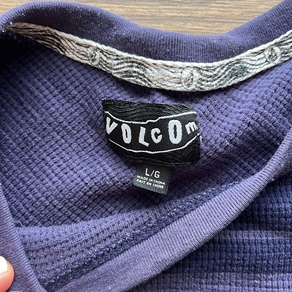 Volcom Striped Thermal Long Sleeve - Picture 3 of 7